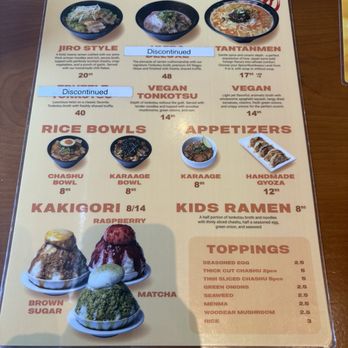 TSUKE Artisan Noodle - Menu - Ramen Near Me - Pasadena, California TSUKE Artisan Noodle - Menu - Ramen Near Me - Pasadena, California
