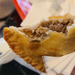 Delicias Boricuas - Empanada or Pastelillo de Carne.