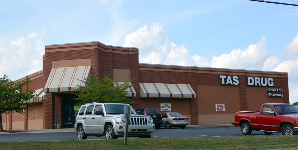 TAS DRUG 500 W Church St, Cherryville, North Carolina Drugstores