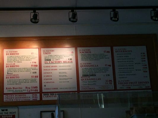 Menu photo 7 El Taco Factory Brentwood, CA Menu photo 7 El Taco Factory Brentwood, CA