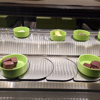 Side By Side Hotpot - Neat little conveyor belt - Do-It-Yourself Food Near Me - Markham, Ontario