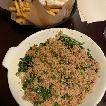 Stumble Stilskins - Warm quinoa and kale salad - Burgers Near Me - Greensboro, North Carolina Stumble Stilskins - Warm quinoa and kale salad - Burgers Near Me - Greensboro, North Carolina