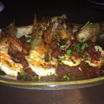 Gypsy Kitchen - Garlic giant shrimp appetizer with pickled chorizo - Spanish Near Me - Atlanta, Georgia Gypsy Kitchen - Garlic giant shrimp appetizer with pickled chorizo - Spanish Near Me - Atlanta, Georgia