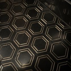 Swanky bathroom tile