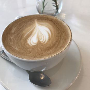 Caffè De Martini - I had the Cappuccino with the arepa it was amazing !! Highly recommend getting the arepa - Coffee & Tea Near Me - Brooklyn, New York