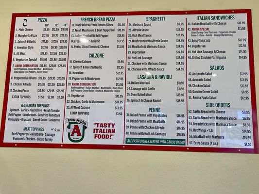Menu photo 7 Amina Pizzeria Honolulu, HI