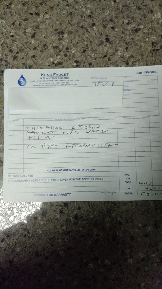 Slide of Ken's Plumbing & Heating