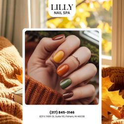 Lilly Nails & Spa - Feeling the November blues? A new set of nails will brighten your whole mood!  Come see us and leave feeling like a brand new person.