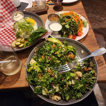 Bartlett Hall - Interesting and tasty kale salad - Breweries Near Me - San Francisco, California