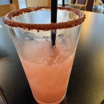 Birreria El Semaforo - Watermelon aguas frescas with grey goose vodka and a chamoy rim! - Mexican Near Me - Nampa, Idaho Birreria El Semaforo - Watermelon aguas frescas with grey goose vodka and a chamoy rim! - Mexican Near Me - Nampa, Idaho