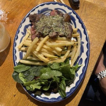 Vein At Kaka'ako - Steak fries (main entre of the dinner prefix menu) - Mediterranean Near Me - Honolulu, Hawaii Vein At Kaka'ako - Steak fries (main entre of the dinner prefix menu) - Mediterranean Near Me - Honolulu, Hawaii