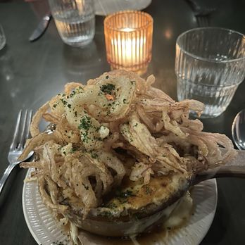 Darling Jack's Tavern - French onion soup - New American Near Me - Philadelphia, Pennsylvania