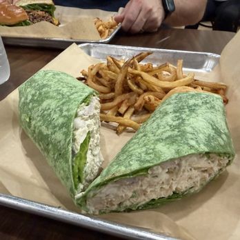 Mc Avoy’s Cafe - Chicken salad wrap - American Near Me - Flowery Branch, Georgia Mc Avoy’s Cafe - Chicken salad wrap - American Near Me - Flowery Branch, Georgia