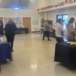 Center Academy - Waterford Lakes - Center Academy - Waterford Lakes hosted "Future Pathways".  15 organizations/colleges were there sharing information with parents.