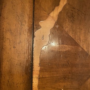 MaidPro - immediately after their cleaner left saw my table destroyed - Home Cleaning Near Me - Clermont, Florida MaidPro - immediately after their cleaner left saw my table destroyed - Home Cleaning Near Me - Clermont, Florida