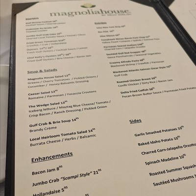 Menu photo 5 Magnolia House Biloxi, MS Menu photo 5 Magnolia House Biloxi, MS