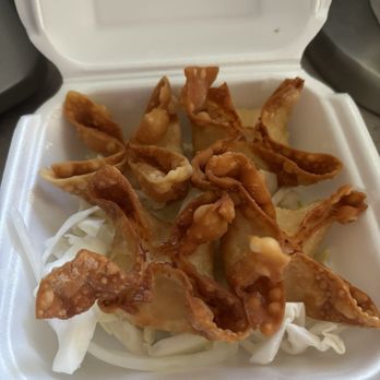 Hai Master Kitchen - A6. Fried Crab Rangoon (4). Was ok. - Chinese Near Me - Laguna Hills, California Hai Master Kitchen - A6. Fried Crab Rangoon (4). Was ok. - Chinese Near Me - Laguna Hills, California