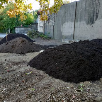 The Mulch Center - a pile of composted composted composted composted composted composted com - Landscaping Near Me - Deerfield, Illinois