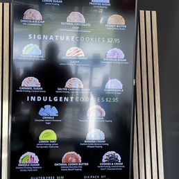 Cookie menu Cookie menu