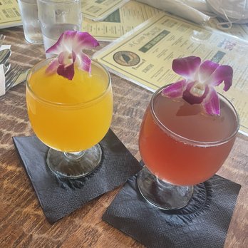 Starling Diner - This was the mango and blueberry mimosa - New American Near Me - Long Beach, California Starling Diner - This was the mango and blueberry mimosa - New American Near Me - Long Beach, California