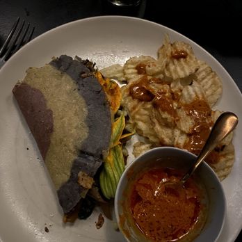 Truss & Twine - Vegan Quesadilla with their own special sauce The best quesadilla I ever had. - Music Venues Near Me - Palm Springs, California