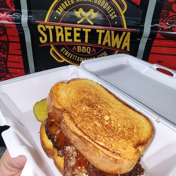 Street Tawa BBQ - Best brisket in the game! Im a BBQ enthusiast & I aspire for my briskets to be half as good. Dont sleep on the smash burgers. They are FIRE! - Food Trucks Near Me - Los Angeles, California Street Tawa BBQ - Best brisket in the game! Im a BBQ enthusiast & I aspire for my briskets to be half as good. Dont sleep on the smash burgers. They are FIRE! - Food Trucks Near Me - Los Angeles, California