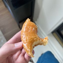 Butter Cream Bakery & Diner - No glaze on the glaze doughnut anymore.