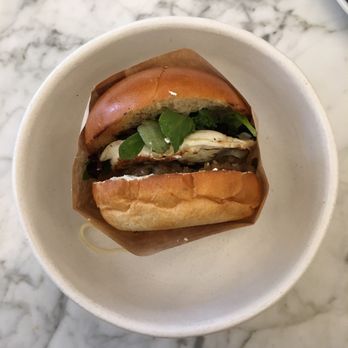Dig Inn - Egg sandwich with sausage - New American Near Me - Boston, Massachusetts