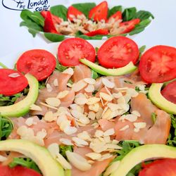 The London Cafe - Salmon Salad