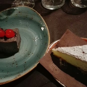 Modo - Tronchetto al cioccolato fondente e Torta paradiso - Italian Near Me - Rome, RM