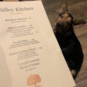 Valley Kitchen - Doggo menu! - New American Near Me - Carmel, California Valley Kitchen - Doggo menu! - New American Near Me - Carmel, California