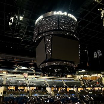 Kia Center - Black out theme during halftime at Solar Bears Game - Stadiums & Arenas Near Me - Orlando, Florida Kia Center - Black out theme during halftime at Solar Bears Game - Stadiums & Arenas Near Me - Orlando, Florida