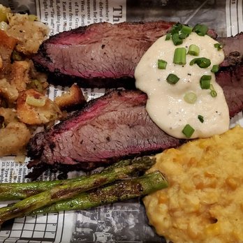 Jackass Brewing - Third time, still impressed!  Saturday and Sunday smoke shop served brisket platter. So yummy! Only complaint: not enough asparagus. - Breweries Near Me - Lewisburg, Pennsylvania