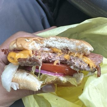 Tinker's Burgers - Cheeseburger with bacon...light mayo. - Burgers Near Me - Summerland, California Tinker's Burgers - Cheeseburger with bacon...light mayo. - Burgers Near Me - Summerland, California