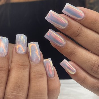Opal Glow Nails & Spa - Iridescent chrome nails #ChinoNails #OPALGlowNails - Nail Salons Near Me - Chino, California Opal Glow Nails & Spa - Iridescent chrome nails #ChinoNails #OPALGlowNails - Nail Salons Near Me - Chino, California