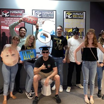 Hawaii Escape Challenge - After photo of the success - Escape Games Near Me - Aiea, Hawaii