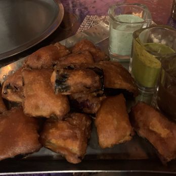 Cafe Maharani - Eggplant pakora - Indian Near Me - Honolulu, Hawaii