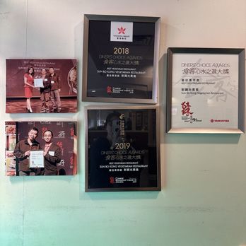 Sun Bo Kong Vegetarian Restaurant - diner's choice award for best vegetarian, three years in a row, 2017-2019 - Vegetarian Near Me - Vancouver, British Columbia