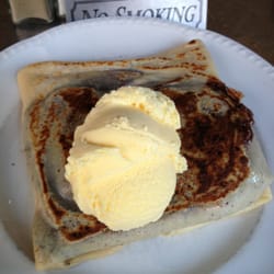 Cafe Creperie - Banana & Nutella Crepe - £7