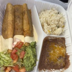 Chicken flautas