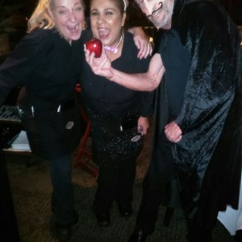 Dal Rae Restaurant - Halloween at Dal Rae: Waitresses tempted by the Devil Yelper Jim W. - Steakhouses Near Me - Pico Rivera, California