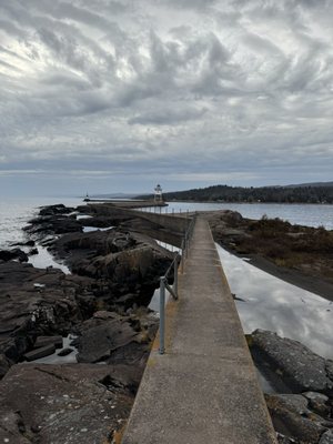 Grand Marais Lighthouse by null