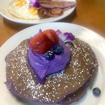 Guieb Cafe - Ube mascarpone and Preston plate - New American Near Me - Honolulu, Hawaii Guieb Cafe - Ube mascarpone and Preston plate - New American Near Me - Honolulu, Hawaii