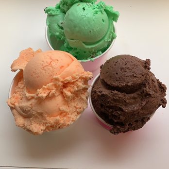 Applegate Farm Ice Cream - Orange pineapple, pistachio, Black Forest crumble - Ice Cream & Frozen Yogurt Near Me - Montclair, New Jersey