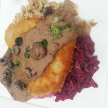 Old Stein Inn - Chicken schnitzel - German Near Me - Edgewater, Maryland