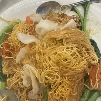 Asian Jewels Seafood Restaurant - Seafood fried noodle, no flavor - Seafood Near Me - Flushing, New York