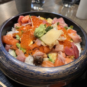 Wokuni - BARA CHIRASHI with Additional Ikura - Japanese Near Me - New York, New York