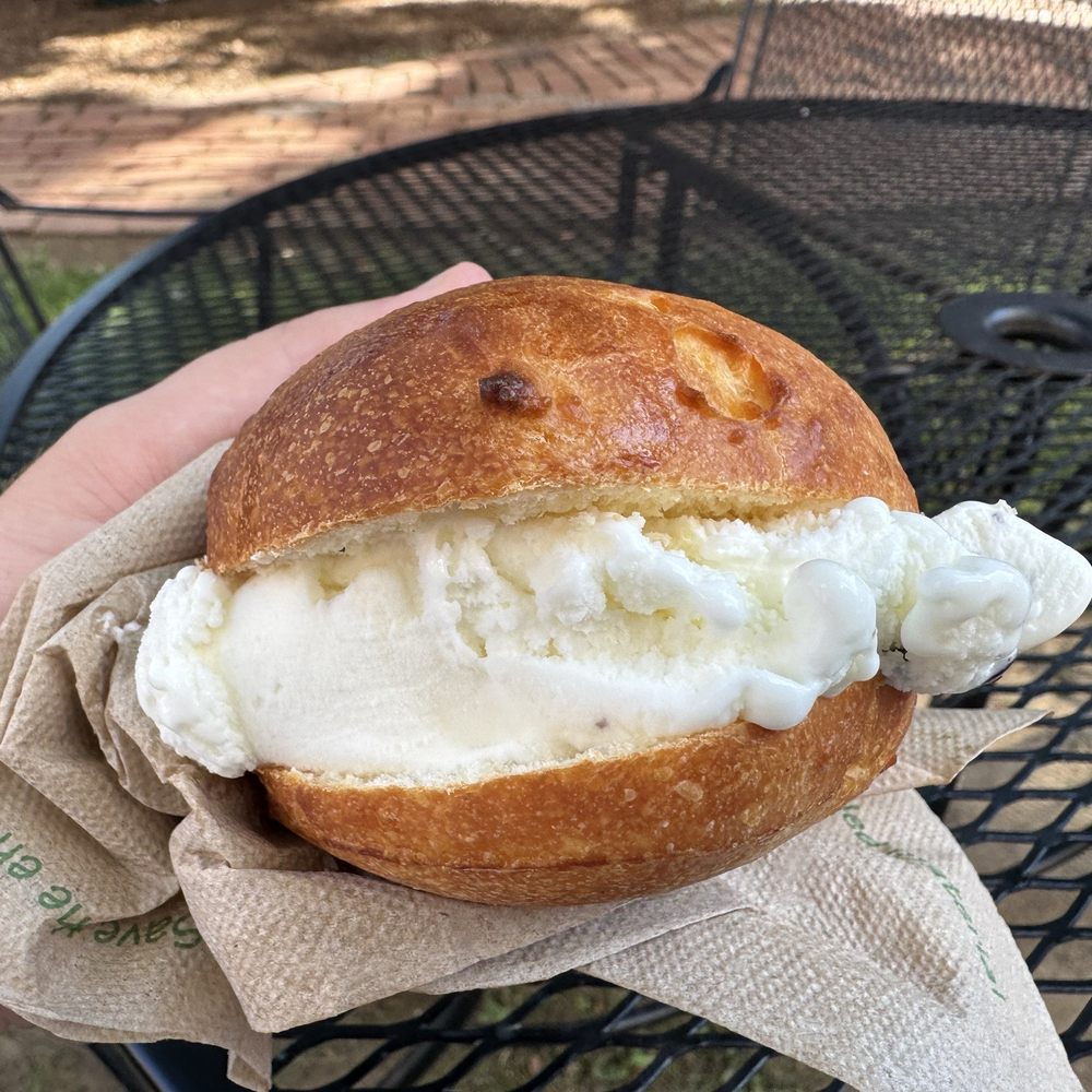 Pronto Caffe & Gelateria - Brioche with gelato - Cafes Near Me - Lexington, Virginia Pronto Caffe & Gelateria - Brioche with gelato - Cafes Near Me - Lexington, Virginia