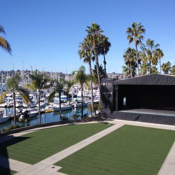 Humphreys Half Moon Inn - View of marina and concert venue from my room in building A. - San Diego, CA
