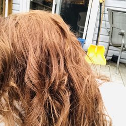 Beauty Supply Outlet - The perfect colour red after a very dark brown accident